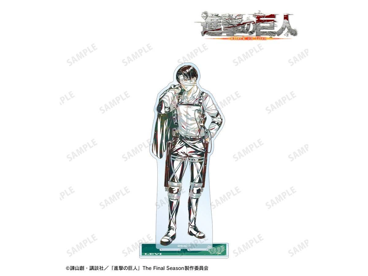 Tv Anime Attack On Titan: Levi Ani-Art 4th Edition Big Acrylic Stand