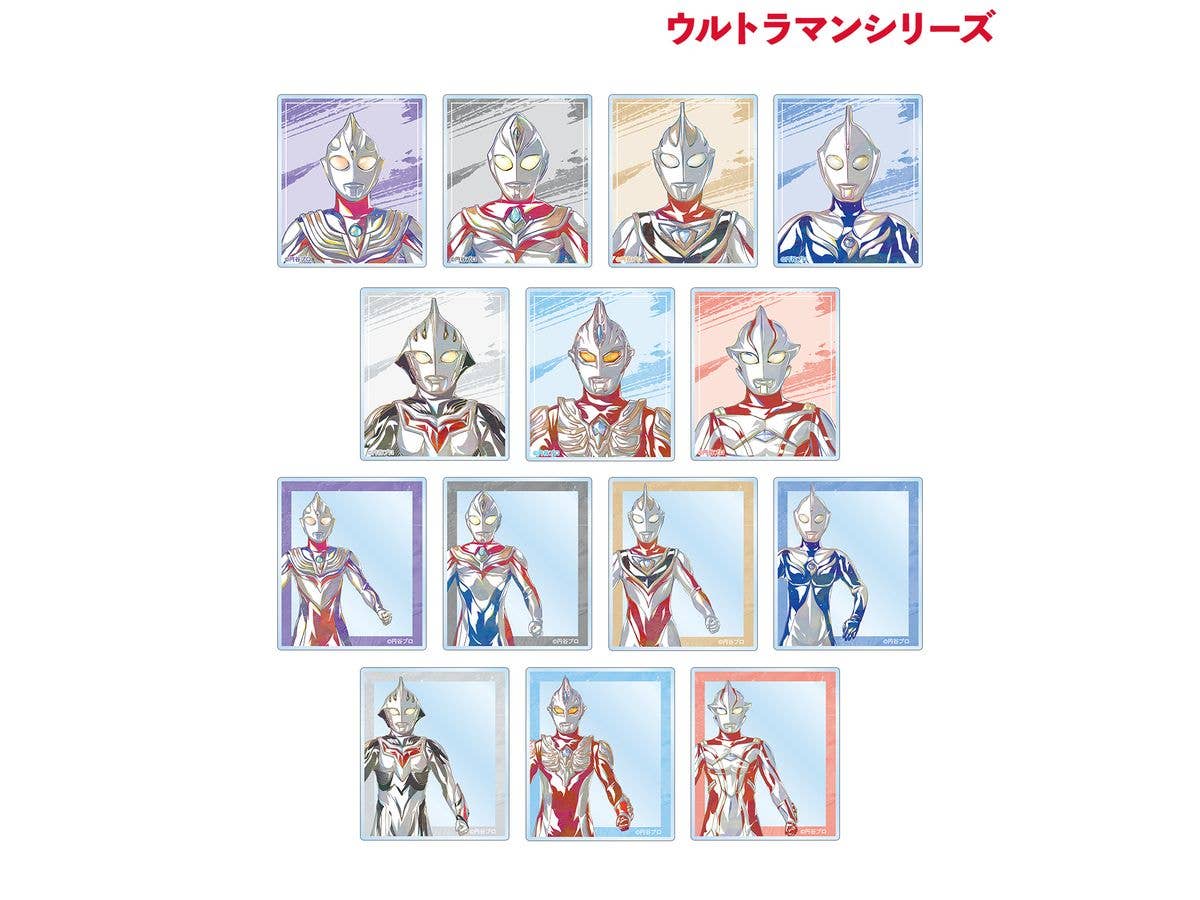 Ultraman Series: Trading Ani-Art Acrylic Cards, 1 Box (14 Cards)