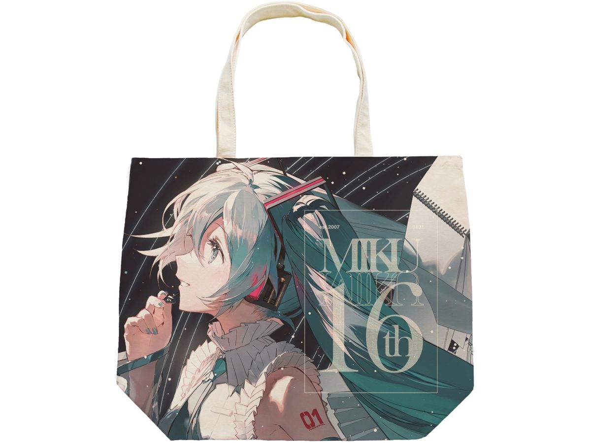 Hatsune Miku: Happy 16th Birthday ver. Full Graphic Tote Bag