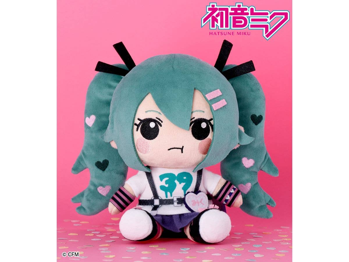 Hatsune Miku Art By Coalowl Sitting Plush Ver.B