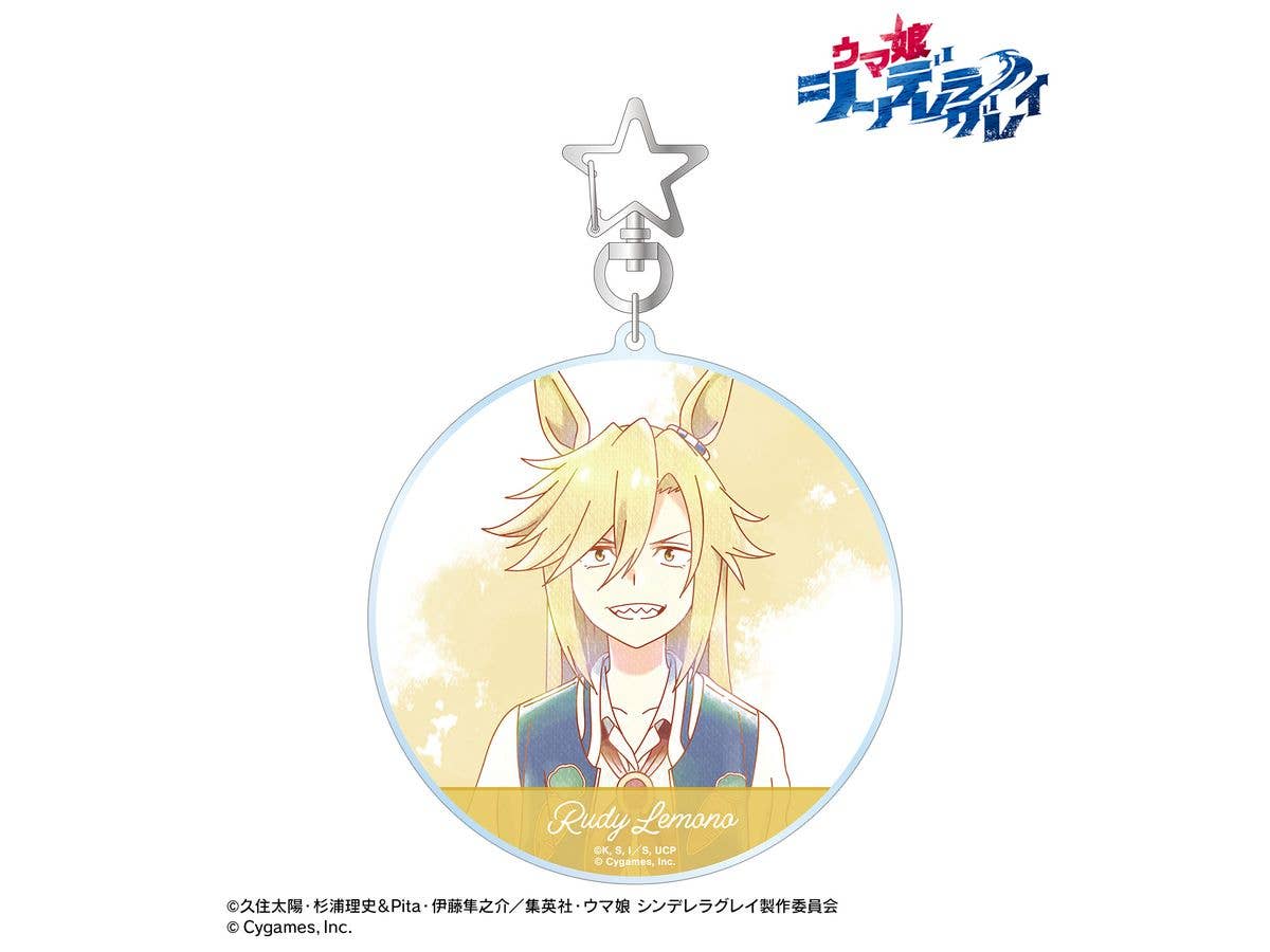 Anime Uma Musume Cinderella Gray: Ludillemono Ani-Art Aqua Label Big Acrylic Keychain