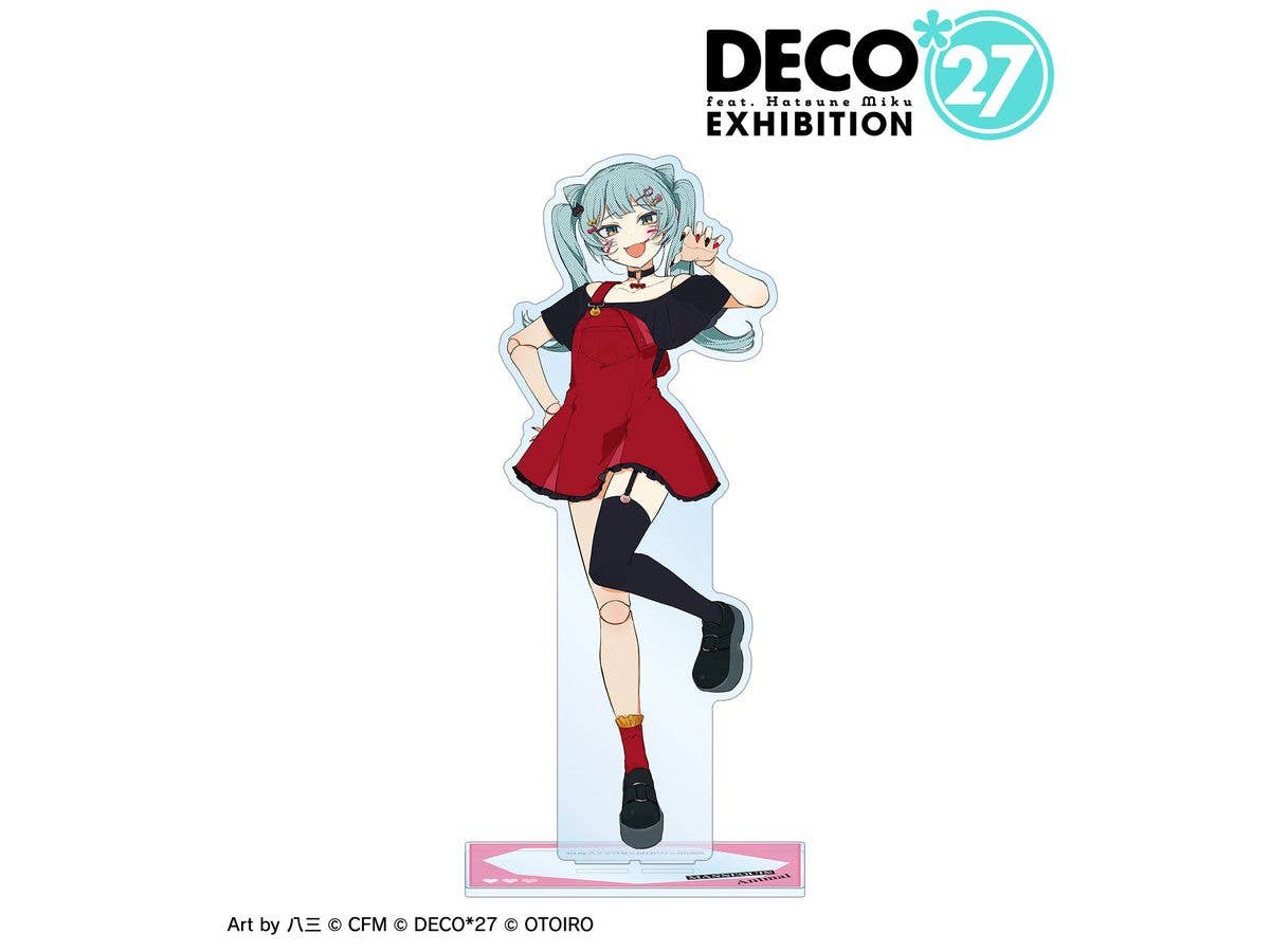 DECO27 feat. Hatsune Miku EXHIBITION Produced by DECO27 / OTOIRO: MANNEQUIN Animal BIG Acrylic Stand