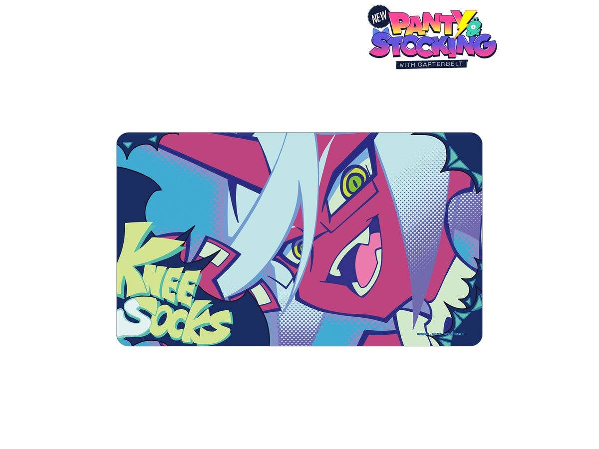 New Panty & Stocking With Garterbelt: Knee Socks Scene Multi-Purpose Desk Mat
