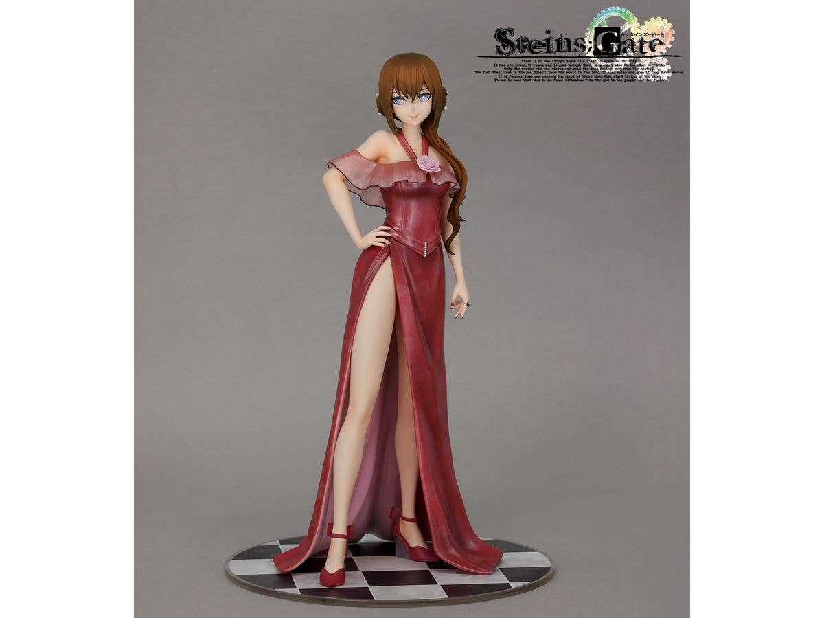 Steins;Gate Makise Kurisu 15Th Anniversary Illustration Ver. Figure