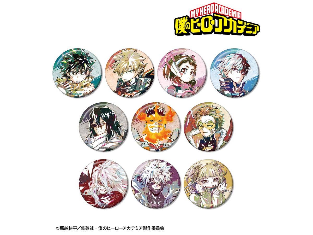 Anime My Hero Academia: Trading Ani-Art 9th Series Badges: 1Box (10pcs)