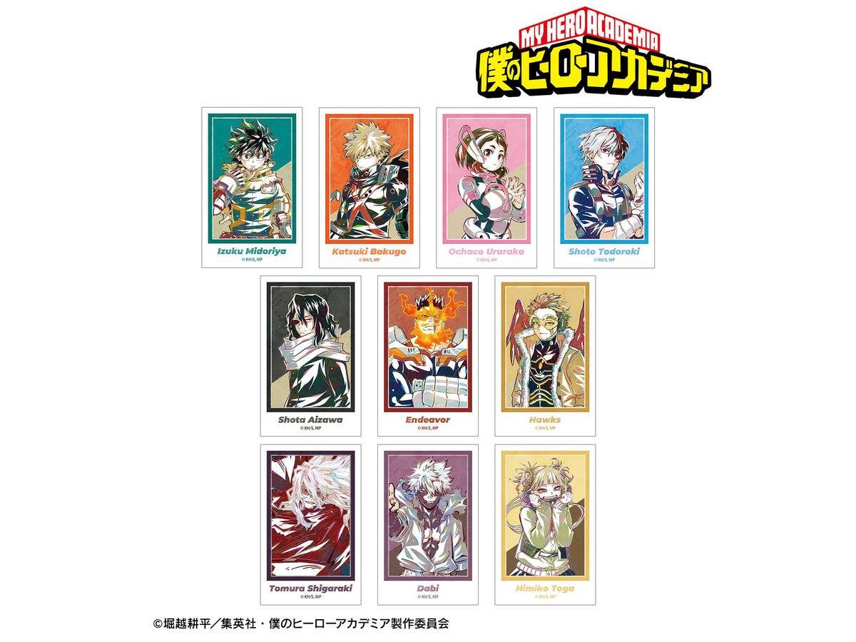 Anime My Hero Academia: Trading Ani-Art 9th Visual Card: 1Box (10pcs)