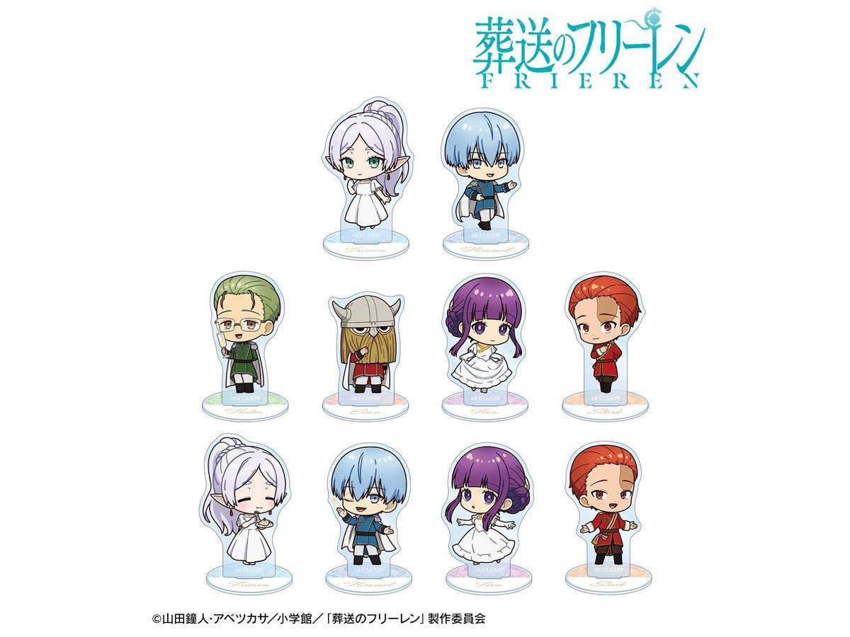 Frieren: Beyond Journey's End - Trading Chibi Character Social Ver. Acrylic Stand 1 Box (10pcs)