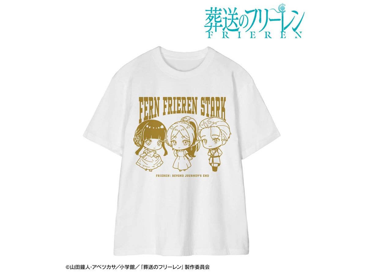 Frieren: Beyond Journey's End - New Party Chibi Character Social Ver. Tee Unisex (Size / XL)