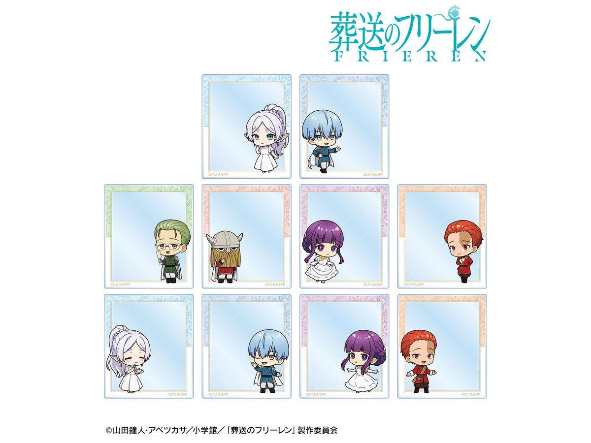 Frieren: Beyond Journey's End - Trading Chibi Character Social Ver. Acrylic Cards: 1Box (10pcs)