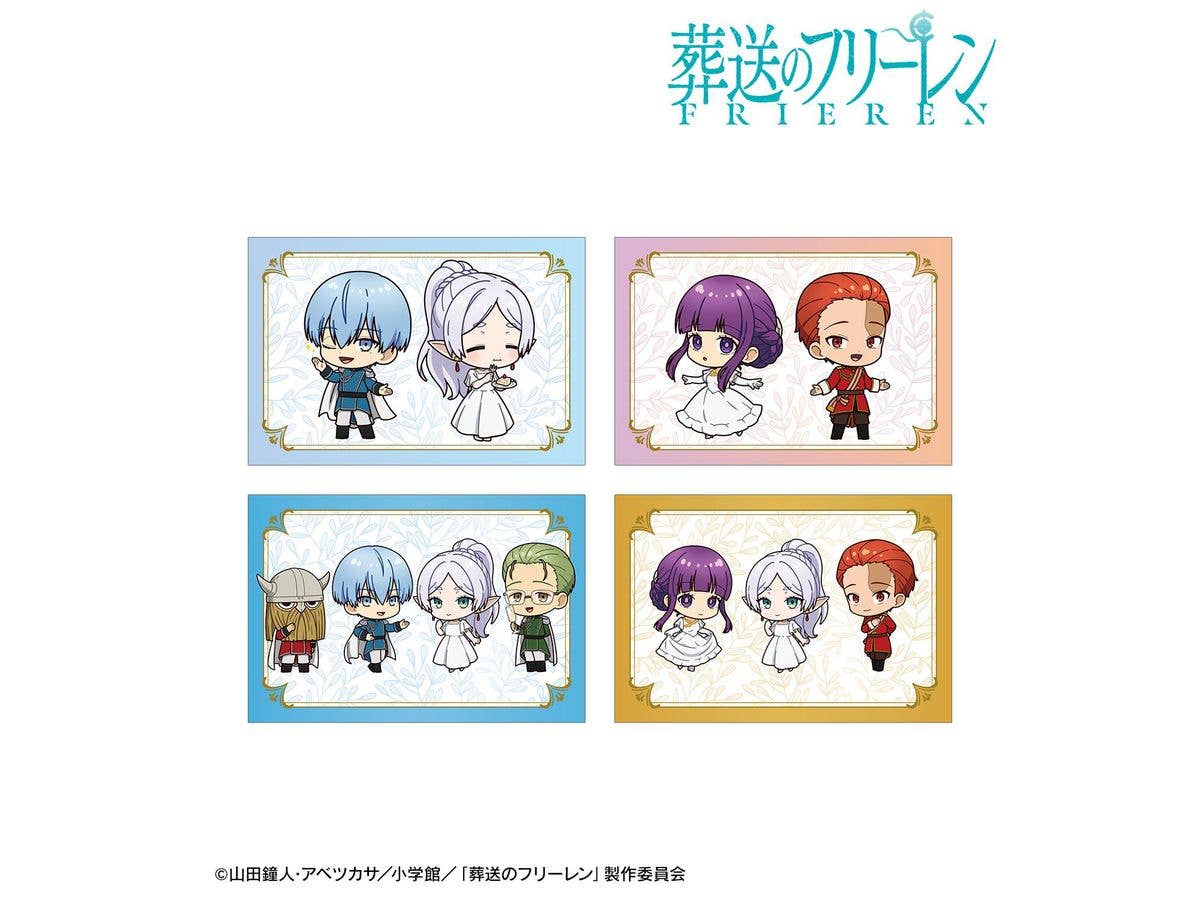Frieren: Beyond Journey's End - Chibi Character Social Ver. Postcard Set (4 cards)