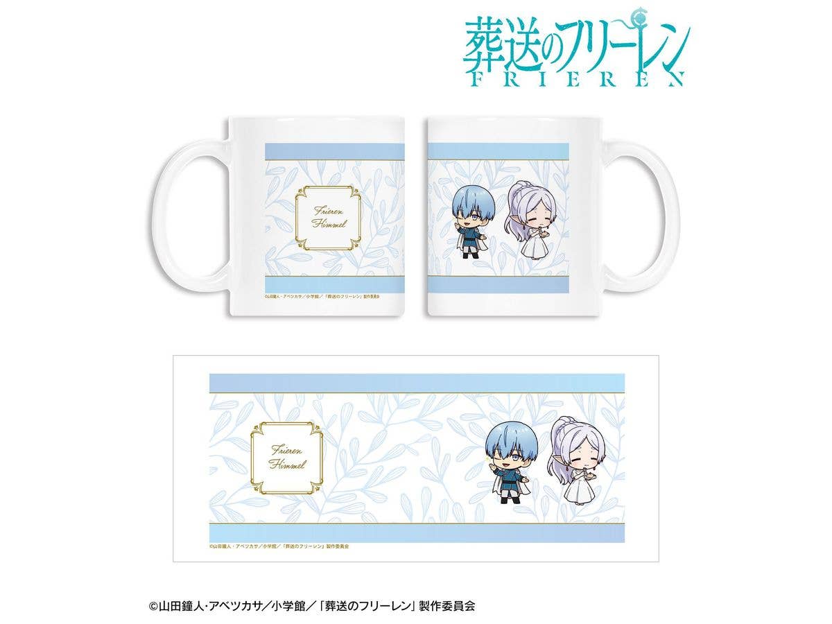 Frieren: Beyond Journey's End - Frieren & Himmel Chibi Character Social Court Ver. Mug