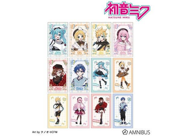 Hatsune Miku: Original Illustration Private Clothes Ver. Art by Kunoo Trading Illustration Card 1Box 12pcs