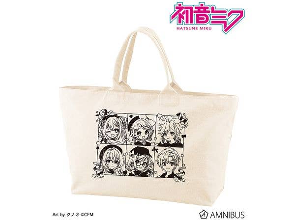 Hatsune Miku: Original Illustration Gathering Private Clothes Ver. Art by Kunoo Big Zip Tote Bag