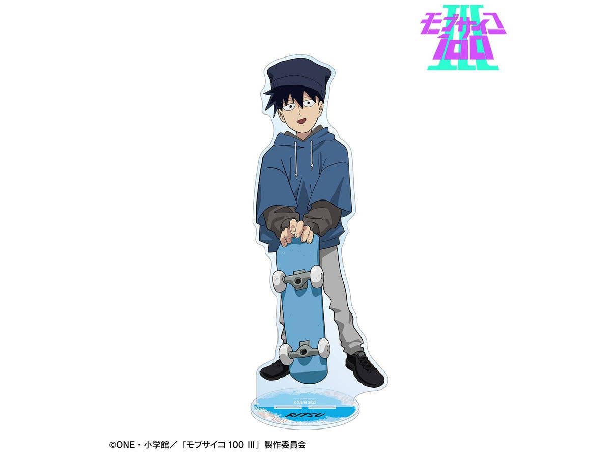 Mob Psycho 100 III: Newly Illustrated Ritsu Kageyama Street Sports Ver. Extra Large Acrylic Stand