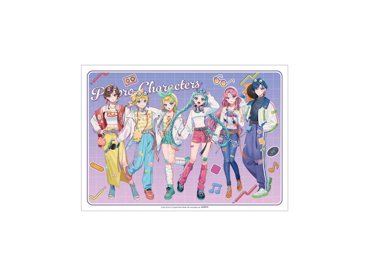 Hatsune Miku: Newly Drawn Gathering City Pop Ver. Art by Dolustoy A3 Matte-Finish Poster