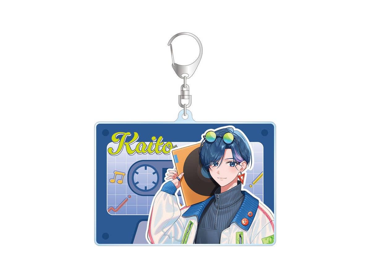 Hatsune Miku: Newly Drawn Kaito City Pop Ver. Art by Dolustoy Big Acrylic Keychain