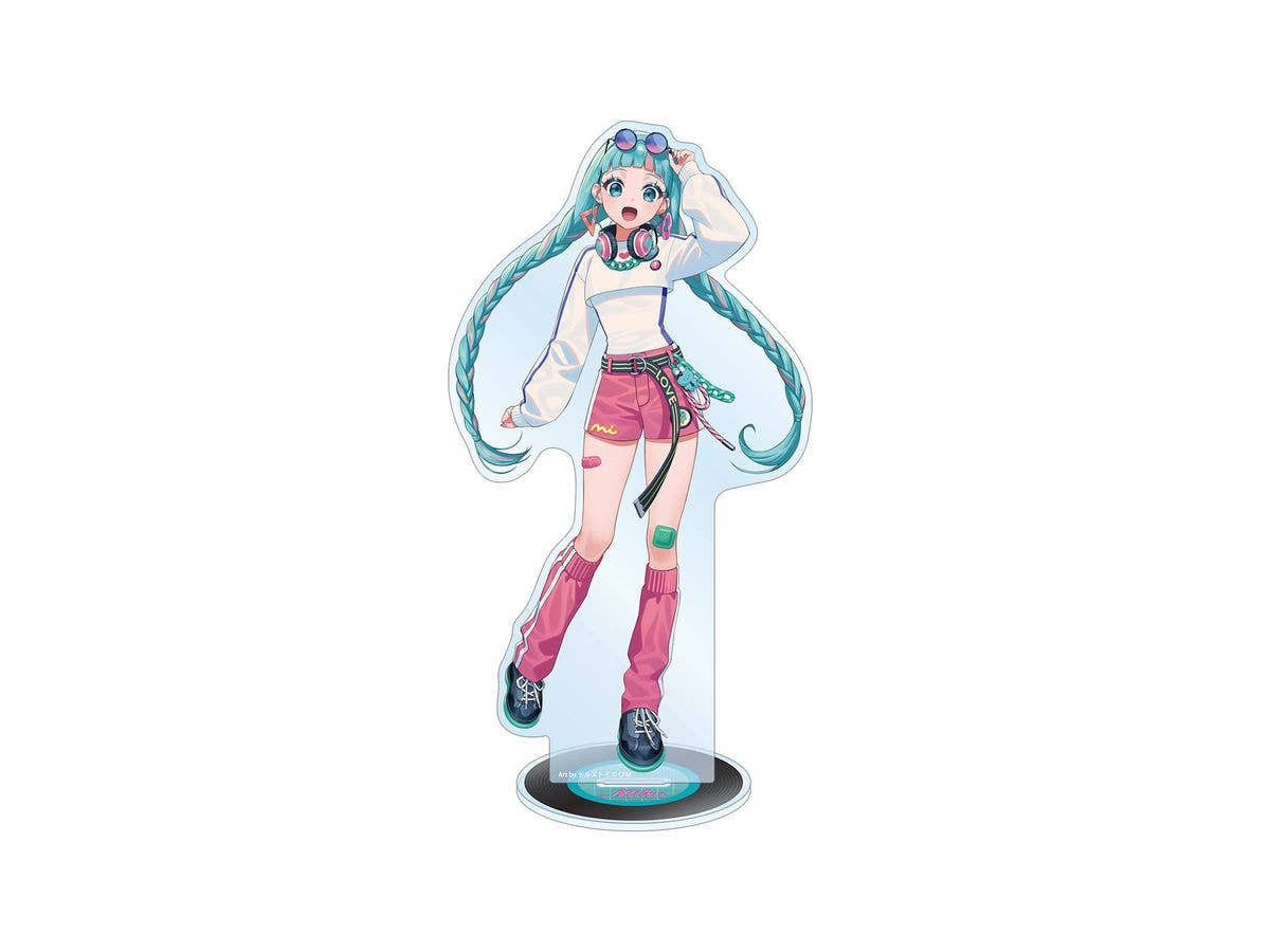 Hatsune Miku: Newly Drawn Hatsune Miku City Pop Ver. Art by Dolustoy Big Acrylic Stand