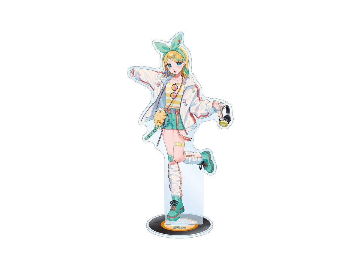 Hatsune Miku: Newly Drawn Kagamine Rin City Pop Ver. Art by Dolustoy Big Acrylic Stand