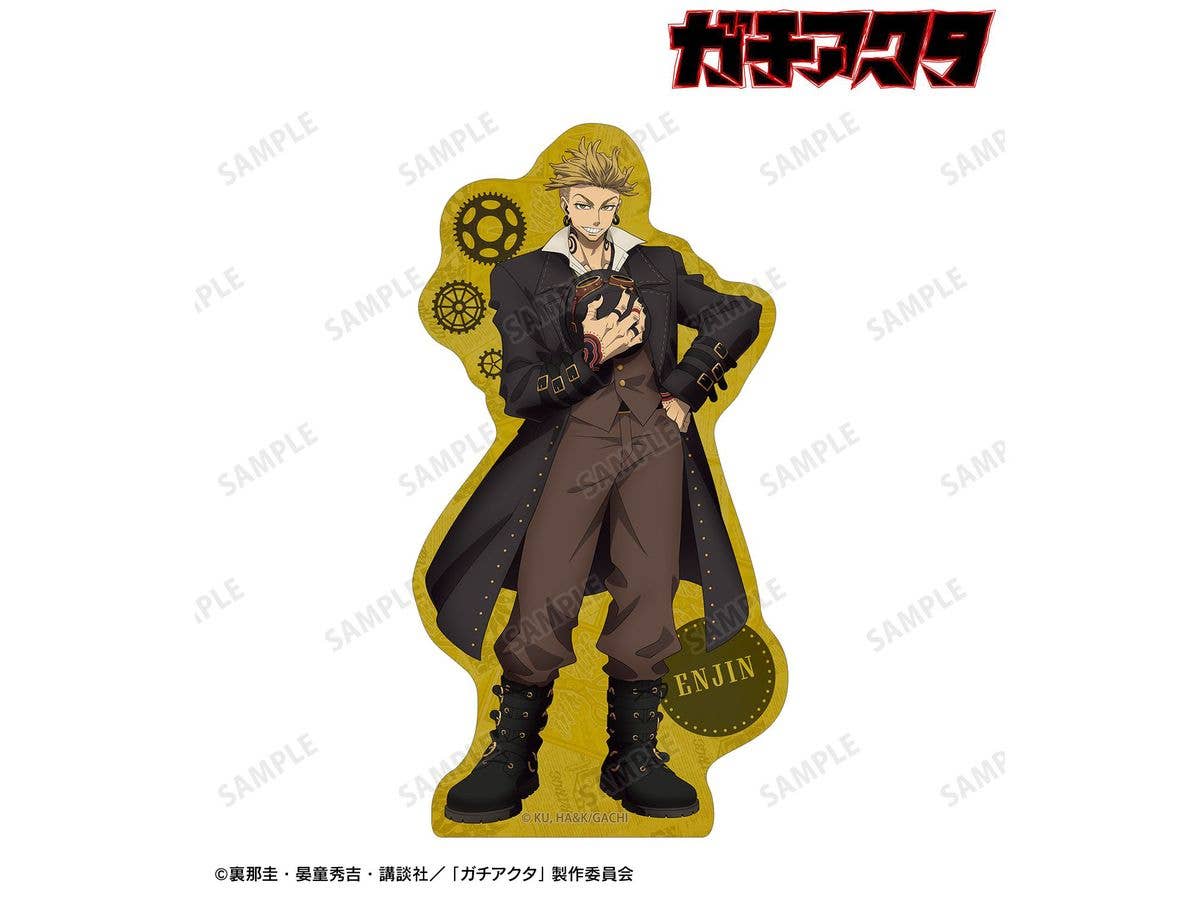 TV Anime Gachi Ata: Newly Illustrated Engine Steampunk Ver. Die-Cut Sticker