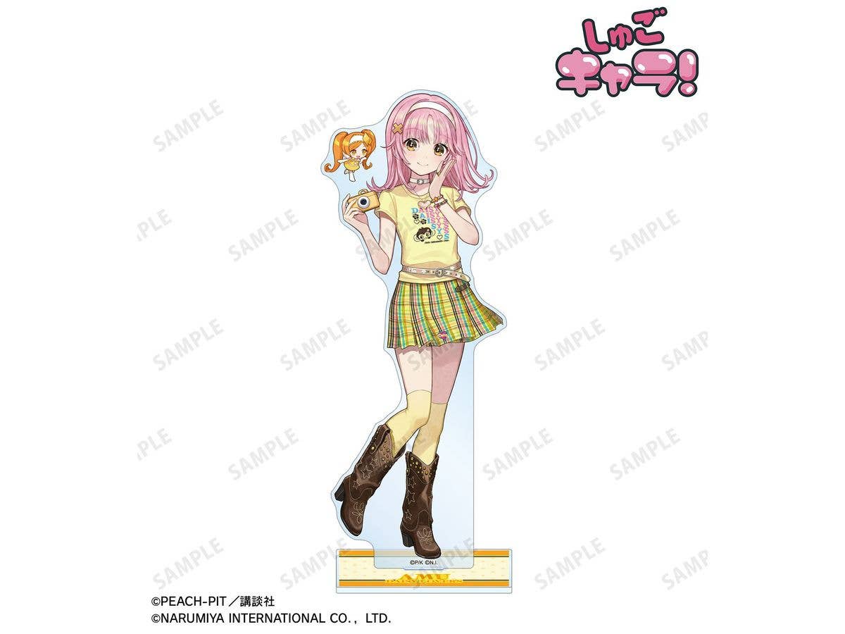 Shugo Chara!: Narumiya Characters Collaboration Cheriko Illustration Hinamori Amu DAISY LOVERS BIG Acrylic Stand