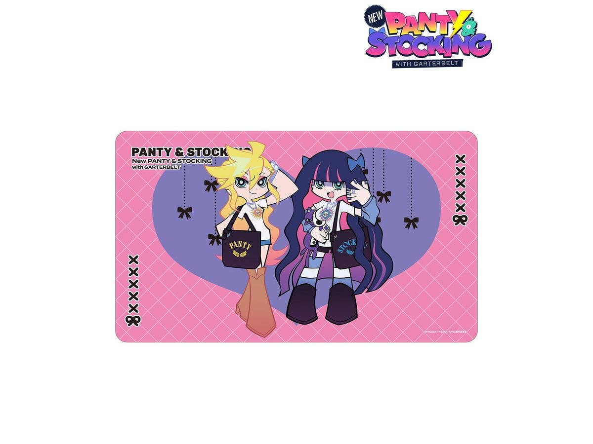 New PANTY & STOCKING with GARTERBELT: Original Illustration Panty & Stocking Model Ver. Multi Desk Mat Ver. A
