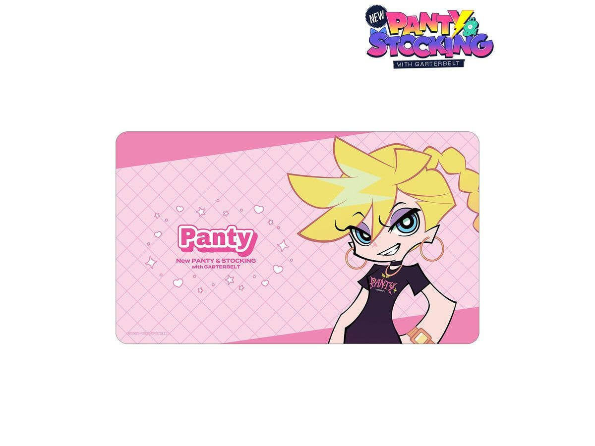 New PANTY & STOCKING with GARTERBELT: Original illustration of Panty Model ver. Multi Desk Mat ver. B