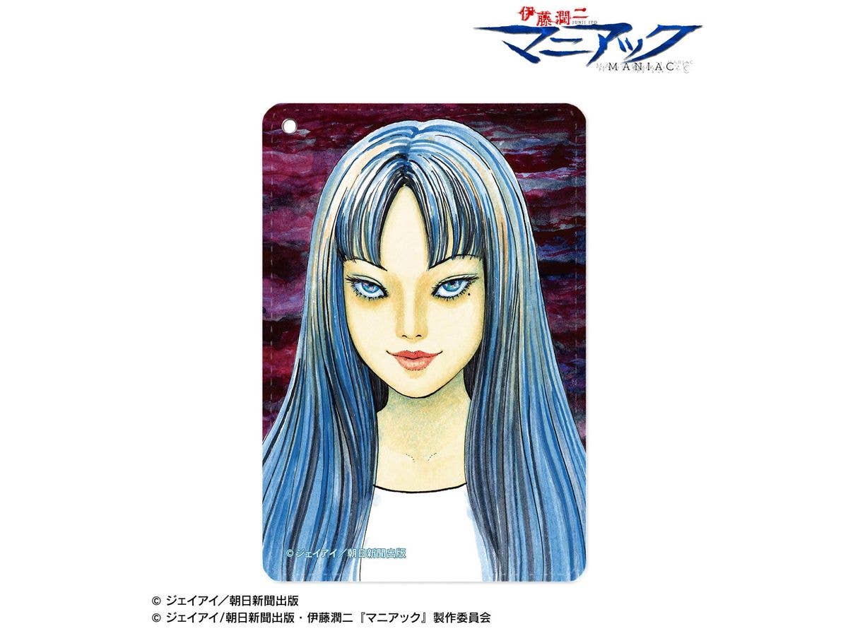 Junji Ito Maniac: Tomie Original Illustration 1-Pocket Pass Case with Retractable Reel