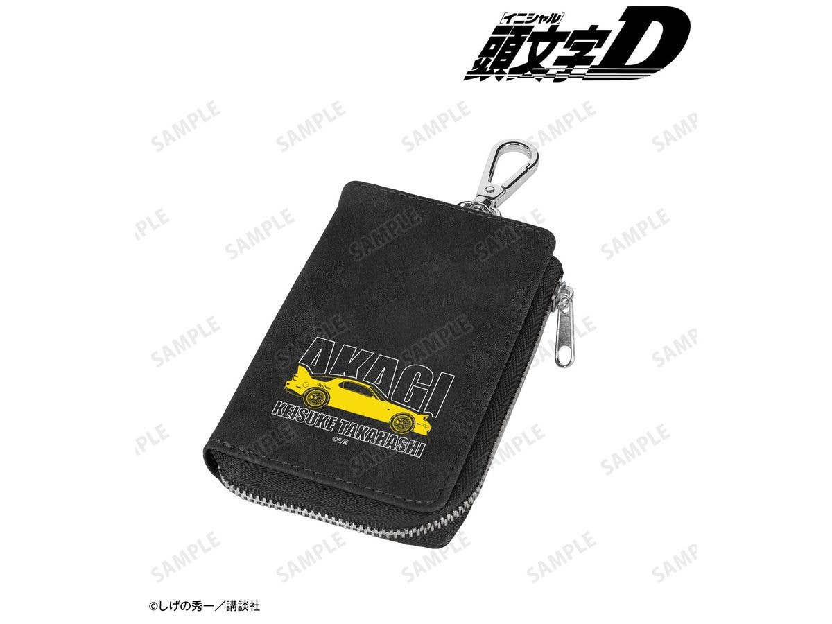 Original work Initial D: Keisuke Takahashi Nubuck-style synthetic leather key case
