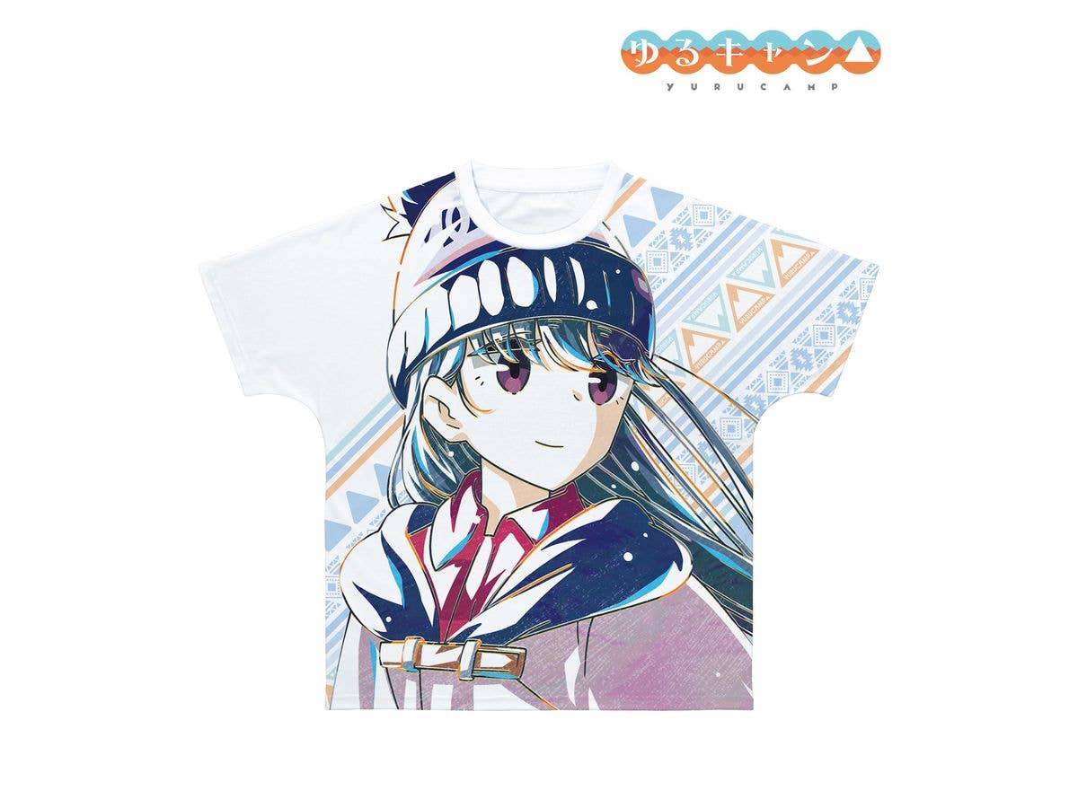 Laid-Back Camp: Shima Rin Ani-Art Vol. 4 Full Graphic T-Shirt Unisex (Size/S)