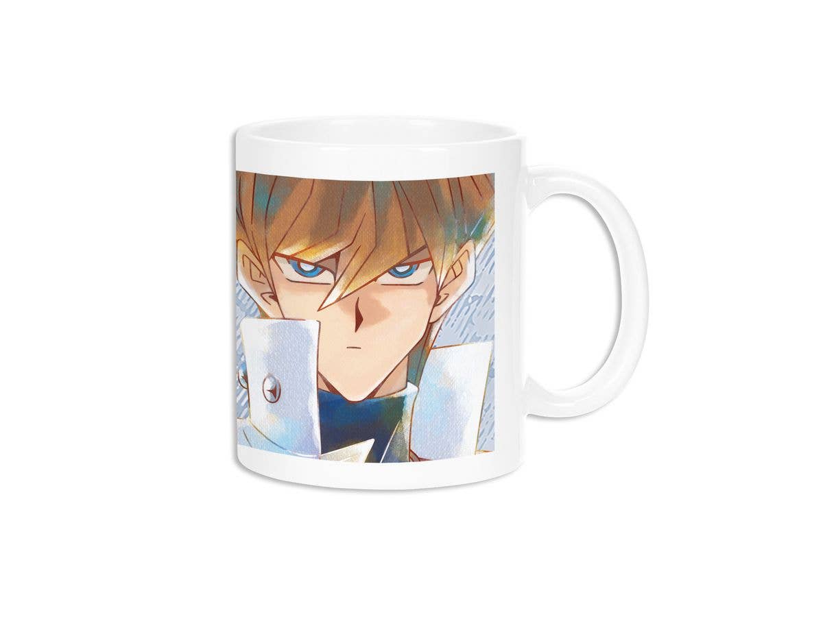 Yu-Gi-Oh Duel Monsters: Seto Kaiba Ani-Art aqua label Mug