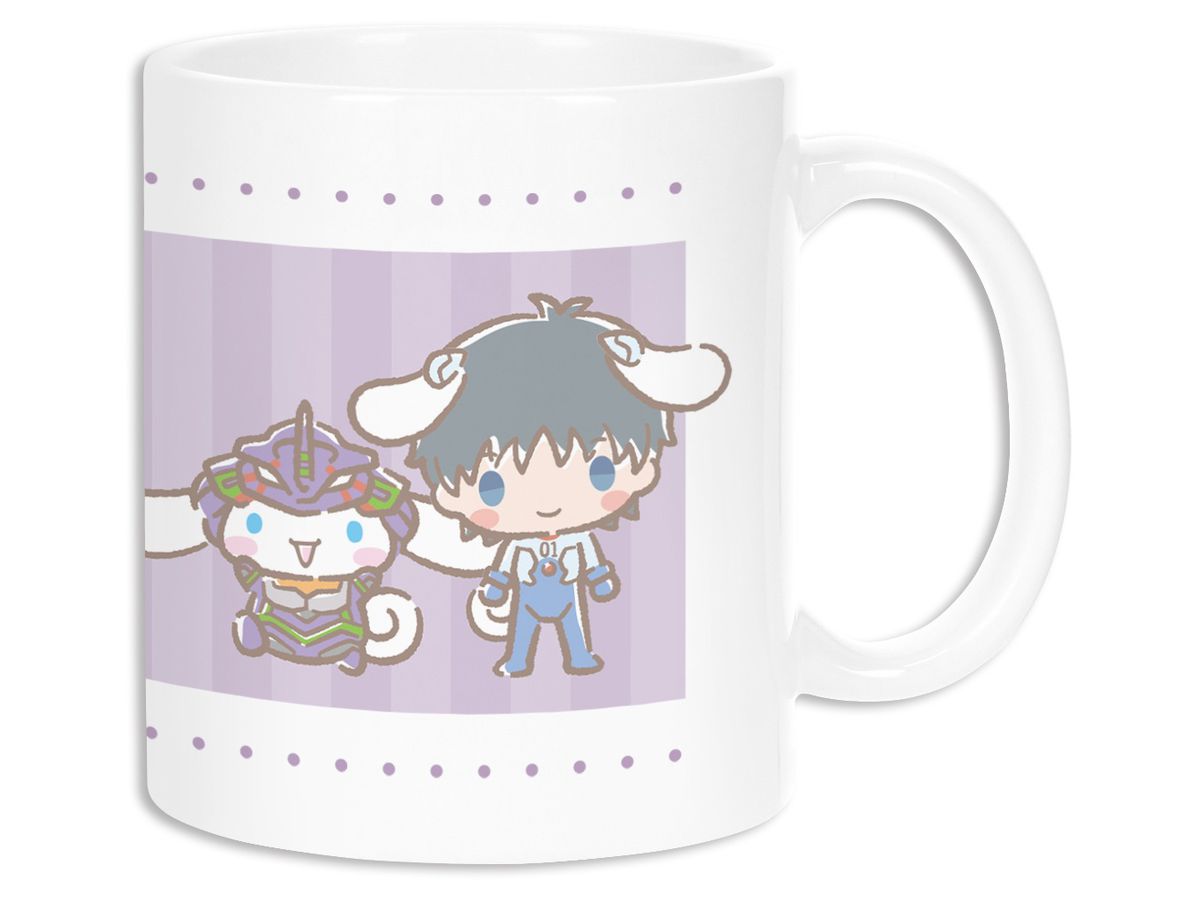 Evangelion x Cinnamoroll: Shinji, Unit-01 Cinnamoroll Mug