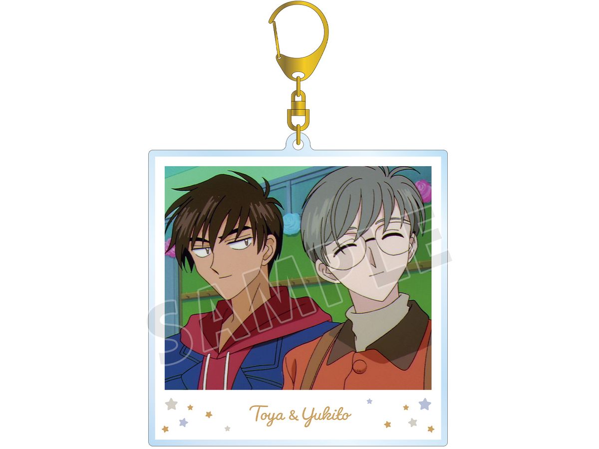 Cardcaptor Sakura: Touya & Yukito Instant Camera Style BIG Acrylic Keychain
