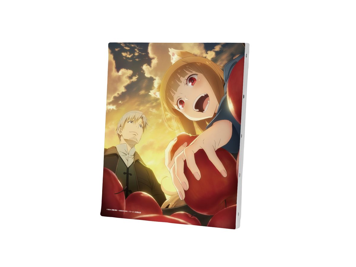 Spice and Wolf MERCHANT MEETS THE WISE WOLF Holo & Lawrence Concept Visual Canvas Board