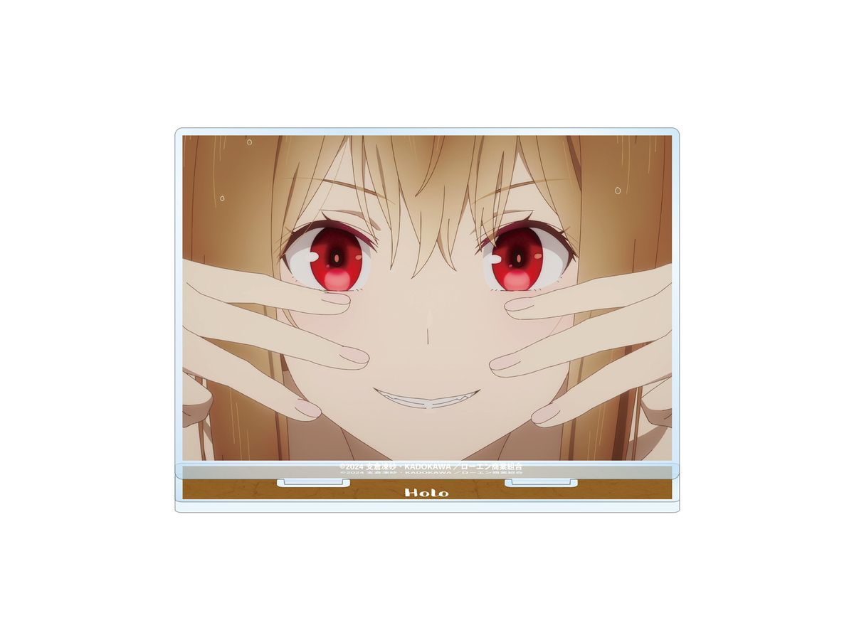 Spice and Wolf MERCHANT MEETS THE WISE WOLF Holo Scene Shot BIG Acrylic Stand Ver.B