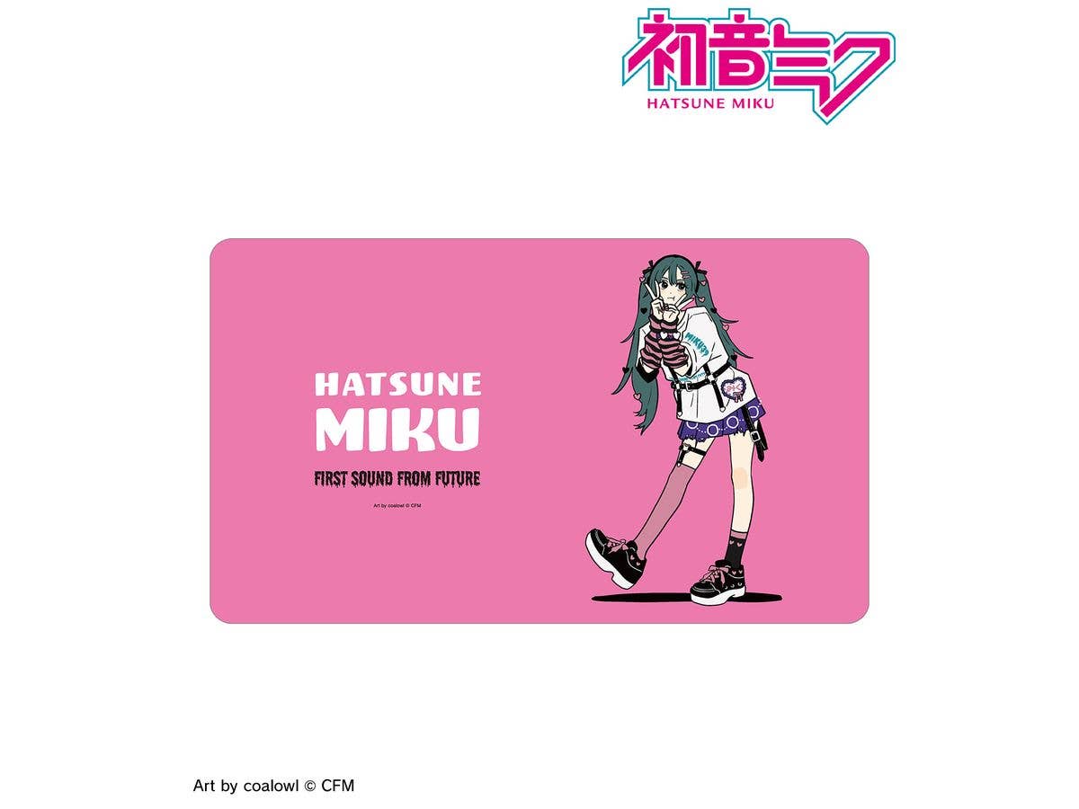 Hatsune Miku: Newly Drawn Heart Ver. Art By Coalowl Multi-Desk Mat Ver.B
