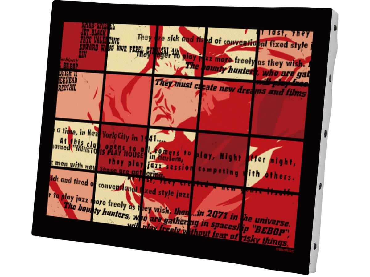 Cowboy Bebop: Opening Scene Photo Canvas Board