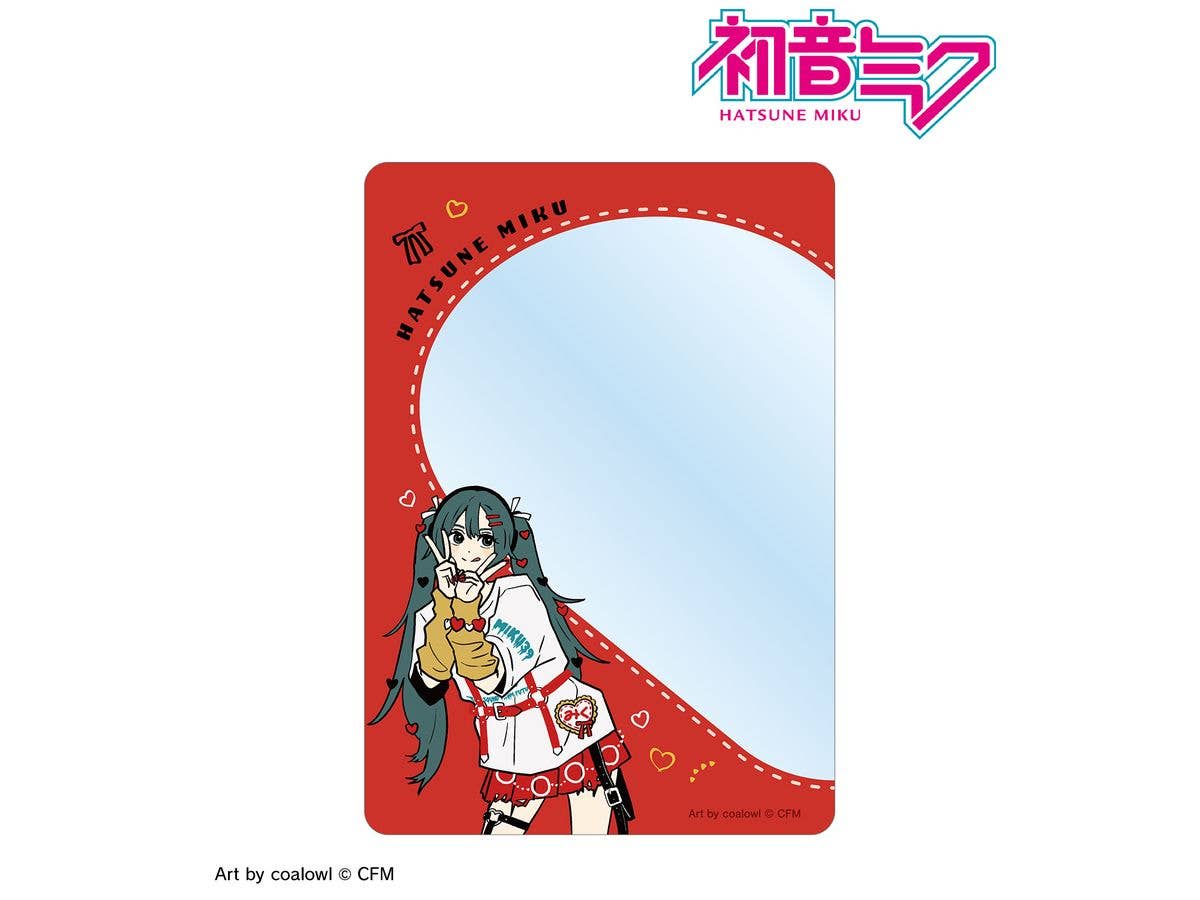 Hatsune Miku: Newly Drawn Heart Ver. Art By Coalowl B8 Hard Card Case Ver.A