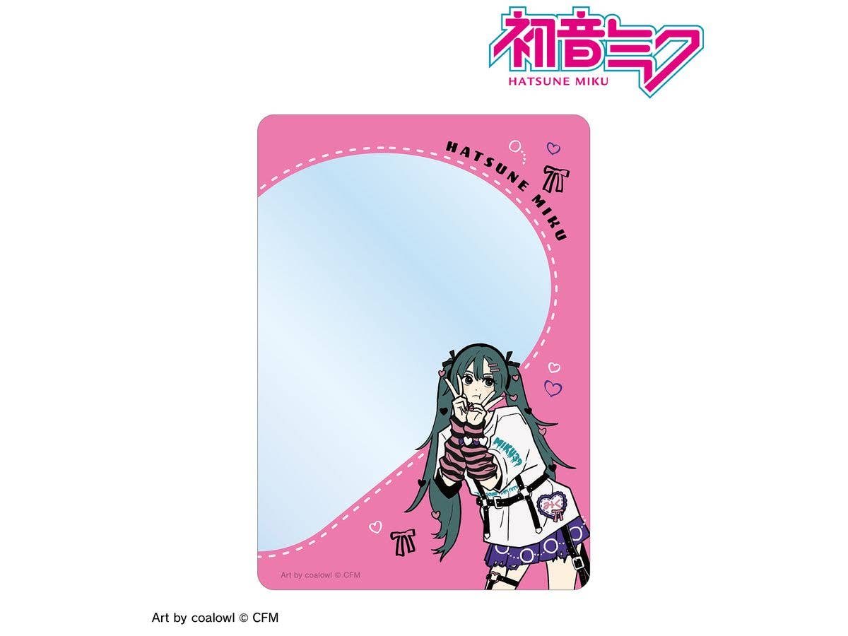 Hatsune Miku: Newly Drawn Heart Ver. Art By Coalowl B8 Hard Card Case Ver.B