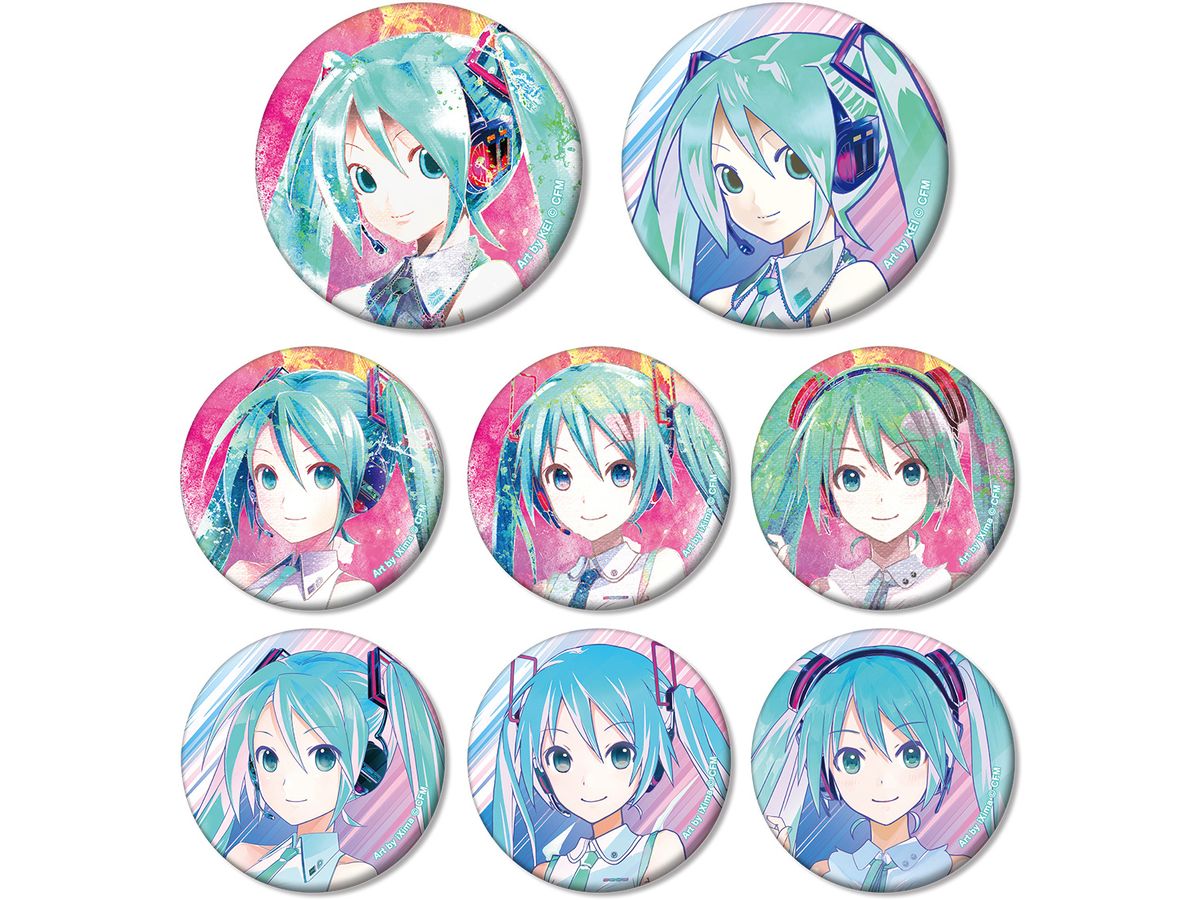Hatsune Miku: Trading Ani-Art Vol.3 Mat Can Badge 1Box (8pcs)