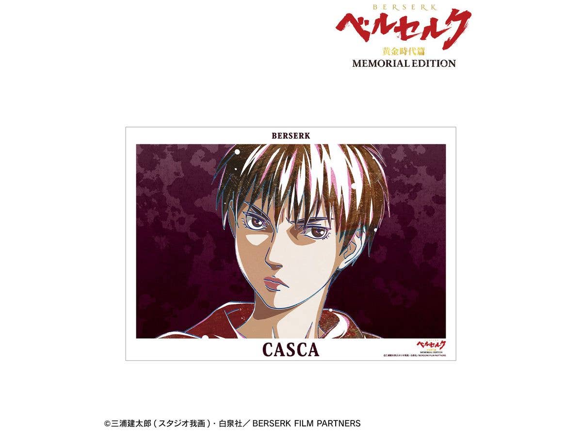 Anime Berserk Golden Age Arc MEMORIAL EDITION: Casca Ani-Art A3 Matte Finish Poster