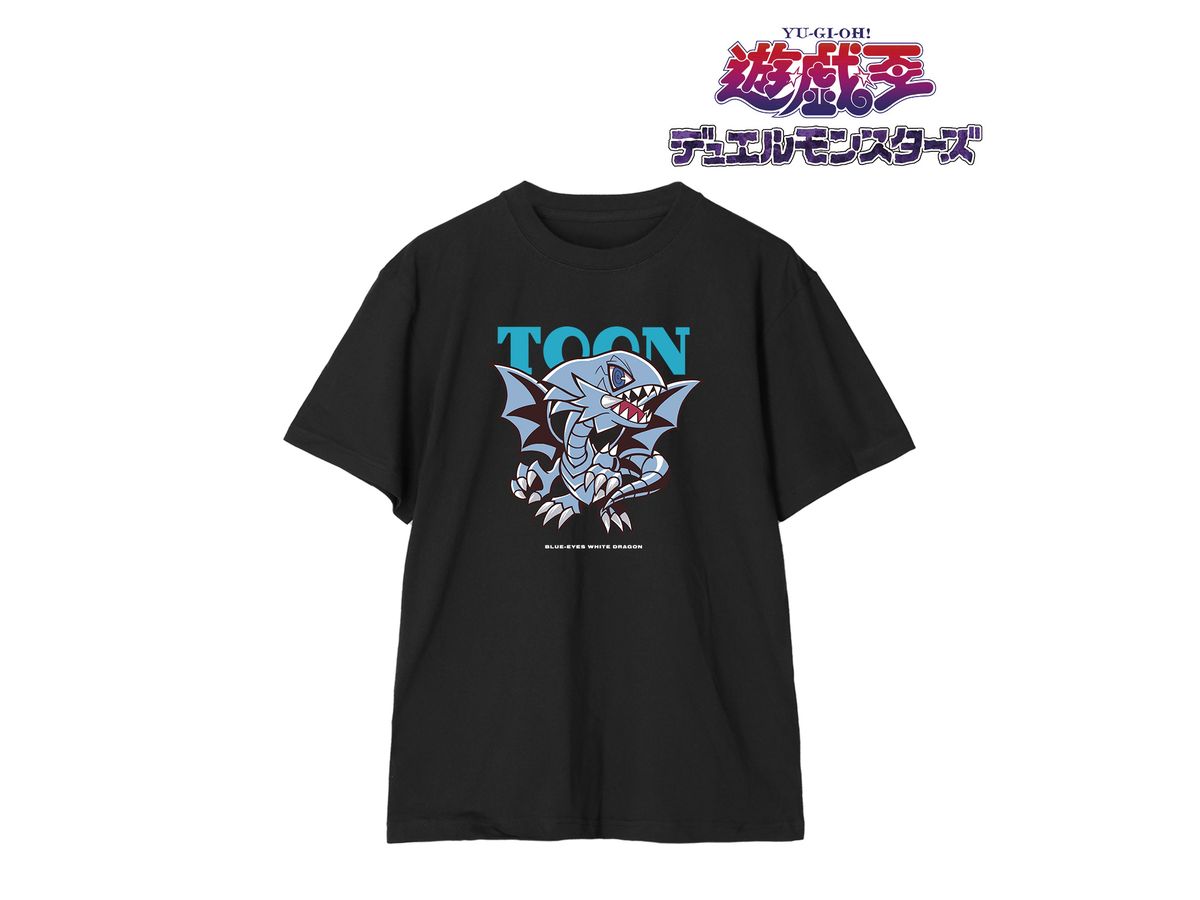 Yu-Gi-Oh! Duel Monsters: Blue-Eyes White Dragon Toon World Taste Deformation 3Rd Edition T-Shirt Men's (Size / XL)