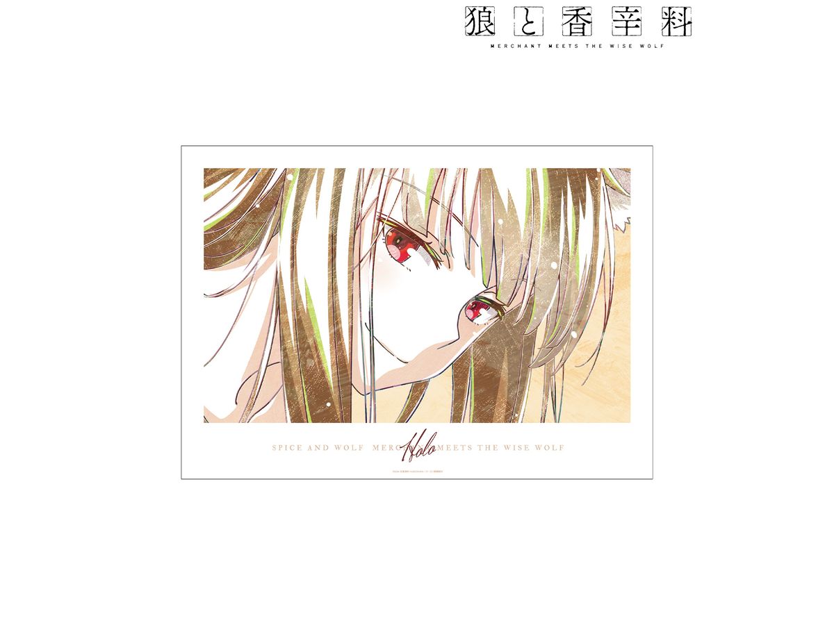 Tv Anime Spice And Wolf MERCHANT MEETS THE WISE WOLF: Holo Ani-Art A3 Matte Processing Poster Ver.A