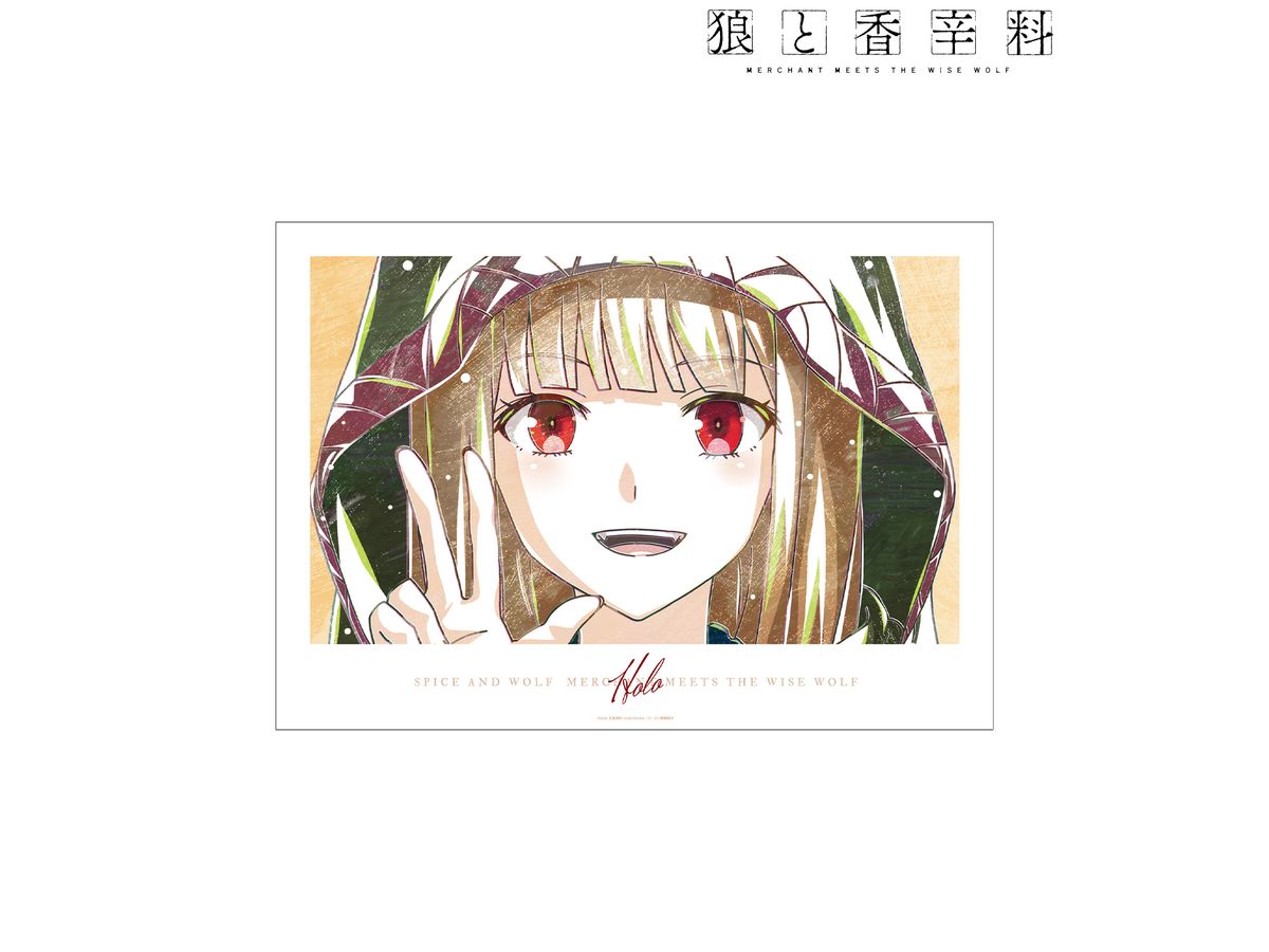 Tv Anime Spice And Wolf MERCHANT MEETS THE WISE WOLF: Holo Ani-Art A3 Matte Processing Poster Ver.B