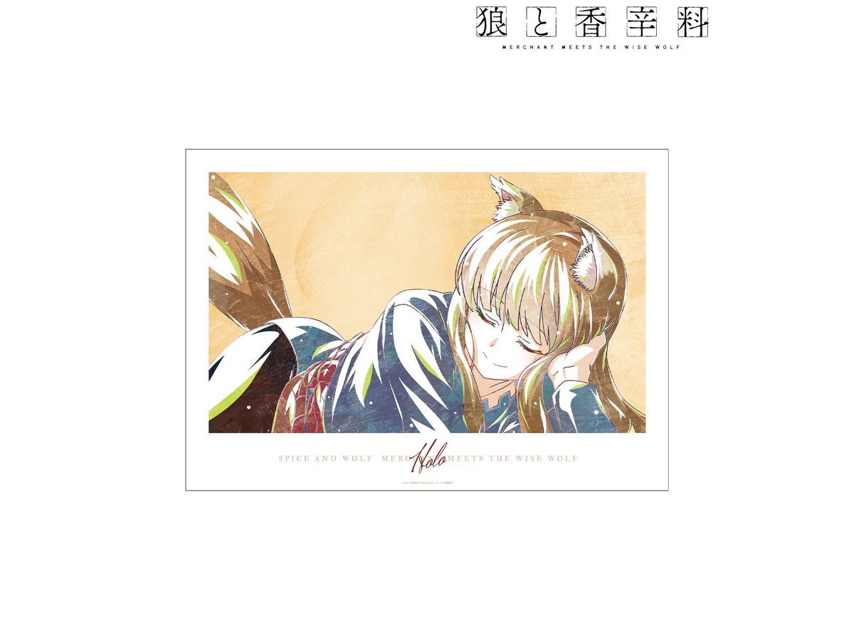 Tv Anime Spice And Wolf MERCHANT MEETS THE WISE WOLF: Holo Ani-Art A3 Matte Processing Poster Ver.E
