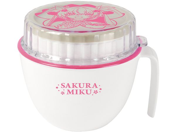 Sakura Miku Newly Drawn Sakura Miku Cherry Blossom Party ver. Art by Shugao Mug Lunch Box