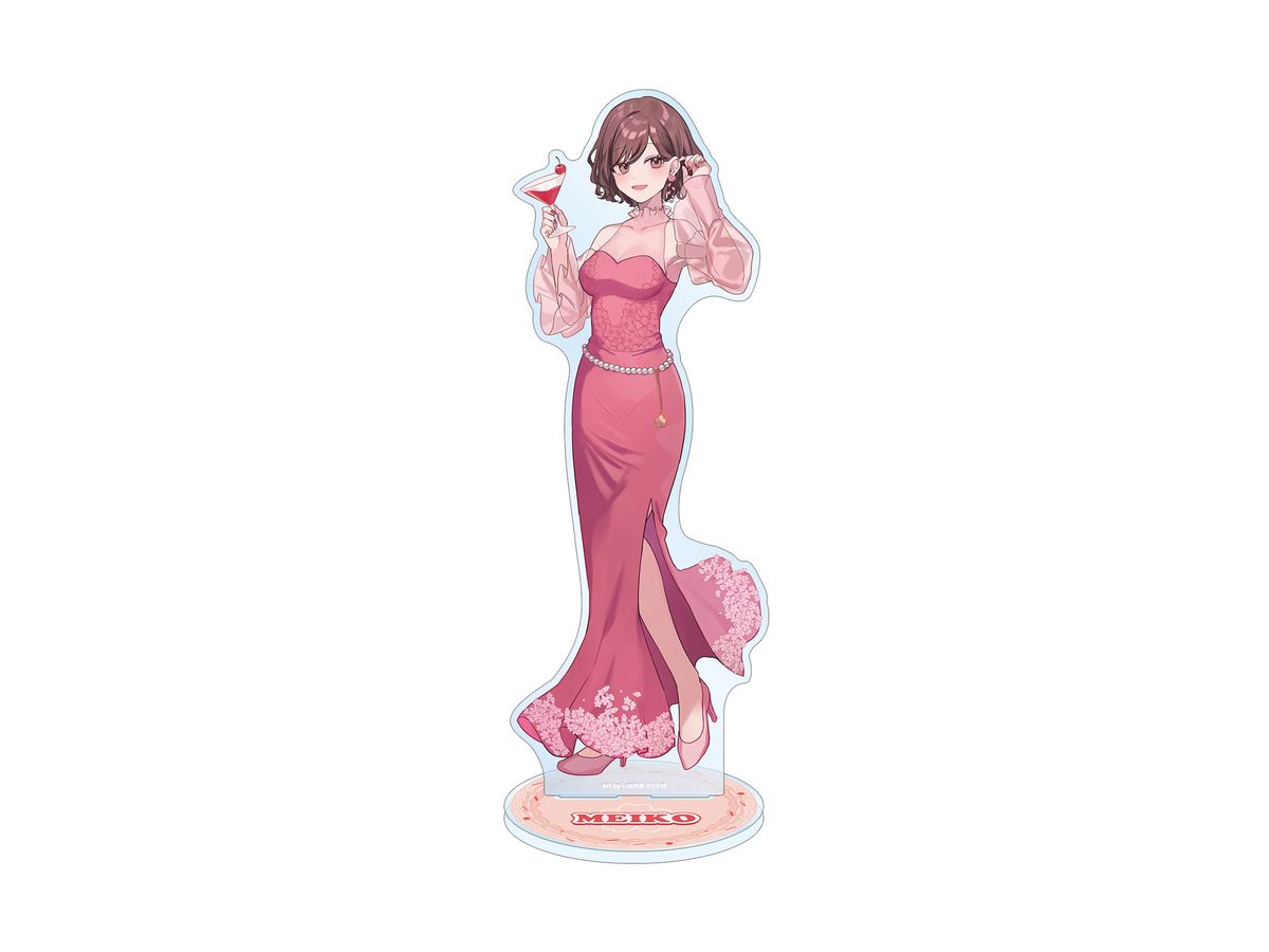 Sakura Miku Newly Drawn MEIKO Cherry Blossom Party ver. Art by Shugao Extra Large Acrylic Stand