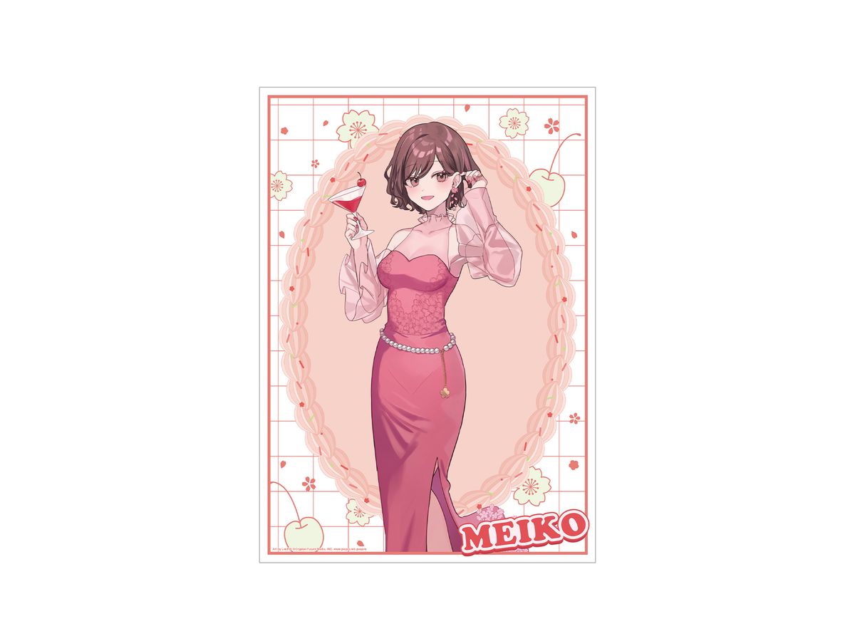 Sakura Miku Newly Drawn MEIKO Cherry Blossom Party ver. Art by Shugao A3 Matte Processing Poster