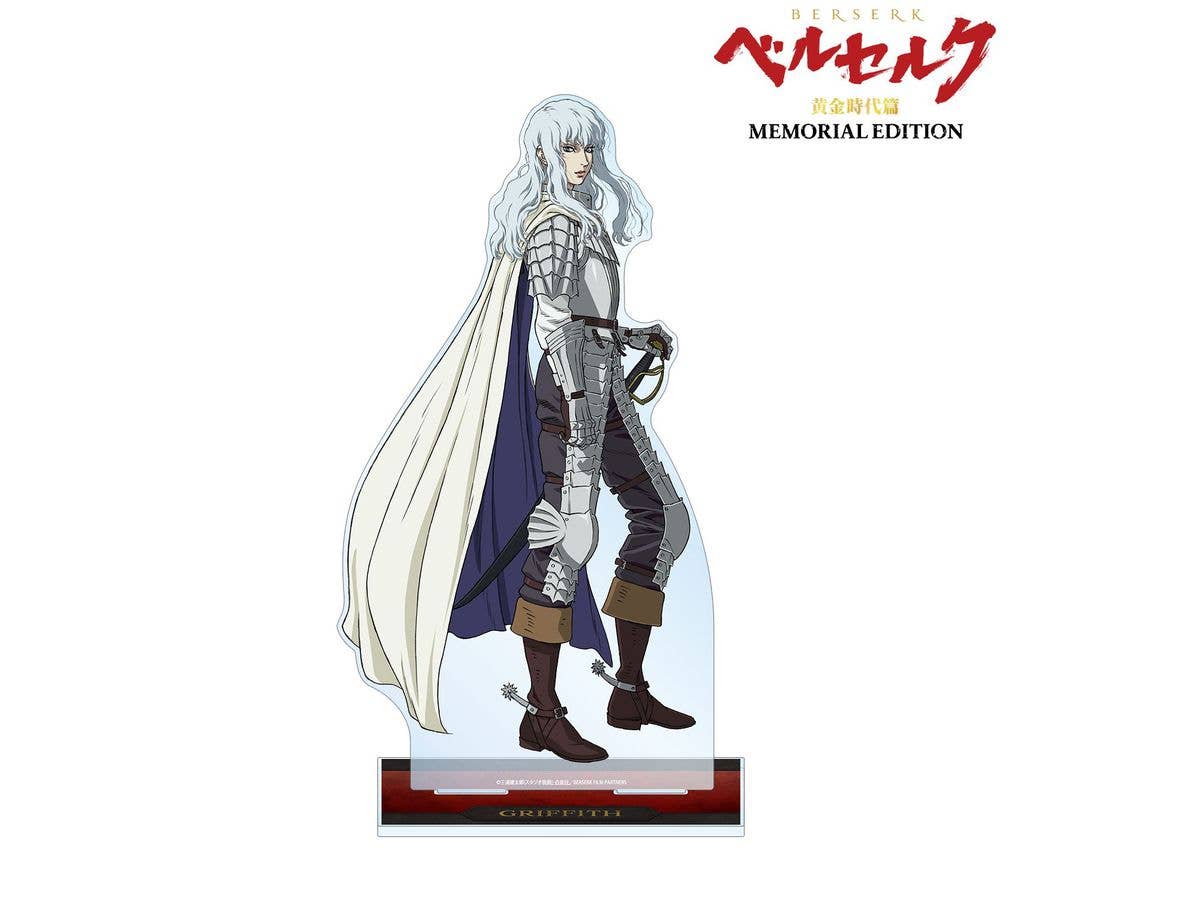 Anime Berserk Golden Age Arc MEMORIAL EDITION: Griffith Extra Large Acrylic Stand