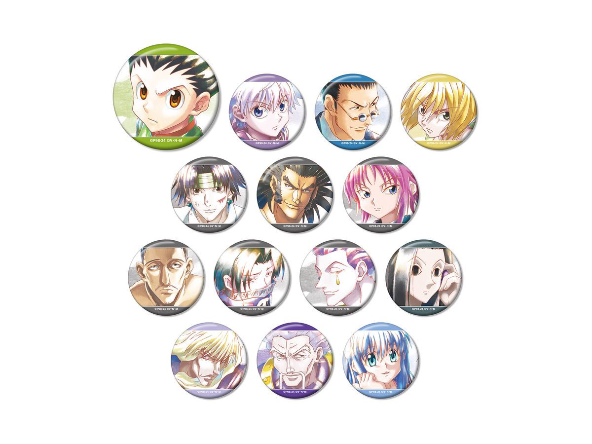 Hunter x Hunter Trading AniArt Aqua Label Can Badge 1Box 14pcs