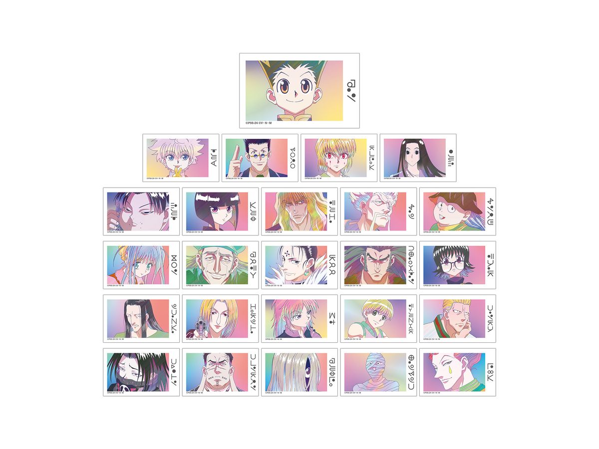 Hunter x Hunter Trading AniArt Clear Label Illustration Card 1Box 25pcs